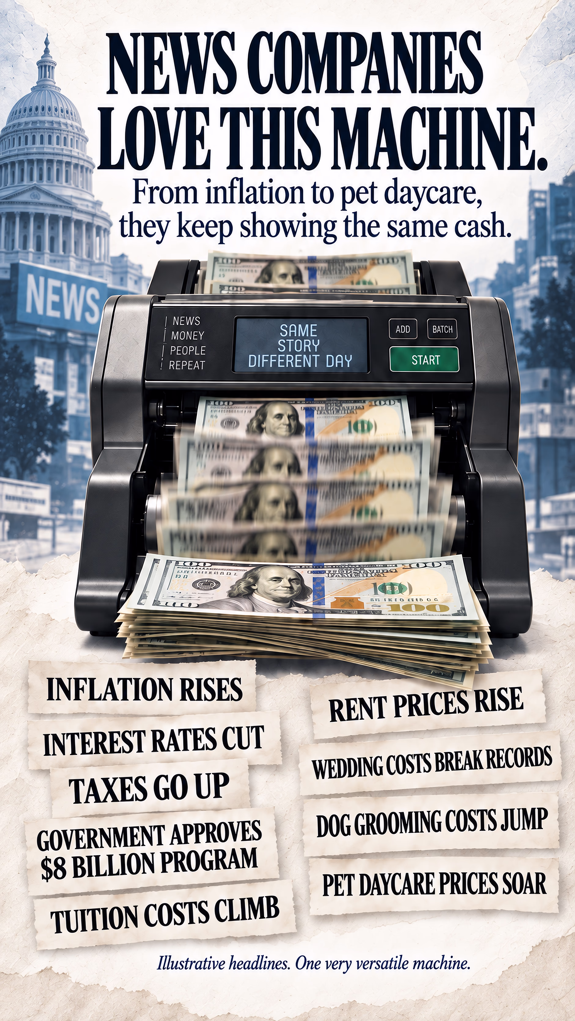 None of This Money Is Yours, mobile page 5